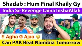 Shadab Khan : India Se Revenge B Laina Or WC 2026 Ka Final B Khailna | Can PAK Beat Namibia ?