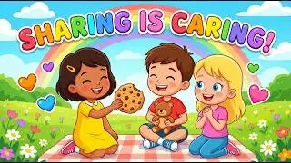Sharing is Caring | Heartwarming Kids Animation  #viral