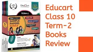 🟡 Educart Class 10 Term 2 Sample Paper Books Review