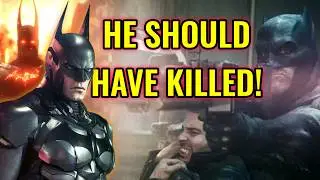 Бэтмен ДОЛЖЕН был убить в Arkham Knight...
