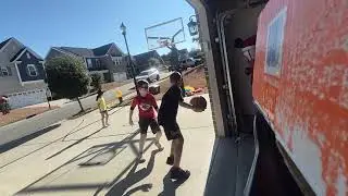Fun basketball game