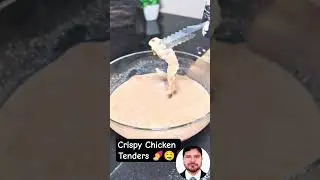 Crispy Chicken Tenders #crispy #chicken #tender #food #recipe #follow #cooking #music #chickenchop