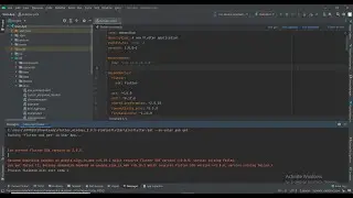 Flutter SDK version X.X.X version solving failed.pub get failed Process finished with exit code 1