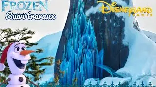 MAJ - Travaux land World of Frozen &agrave; Disneyland Paris ! Le ch&acirc;teau de glace est arriv&eacute; !