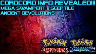 Mega Swampert & Mega Sceptile, Ancient Devolution - Pokemon Omega Ruby & Alpha Sapphire