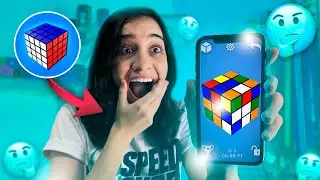 Resolvendo CUBO MÁGICO por um APLICATIVO de CELULAR! 📲