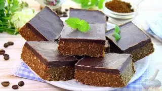 Cookie dessert. COFFEE BROWNIES WITH CONDENSED MILK