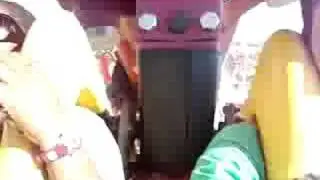 Friends Screams Like Crazy on Vertical Velocity V2 Ride