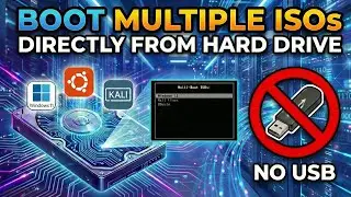 Установка любой ОС без USB-накопителя | Загрузка нескольких ISO-образов с помощью внутреннего диска