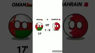 OMAN🇴🇲 v/s BAHRAIN🇧🇭 | 1-2 | Arabian Gulf Cup | #oman  #bahrain #gulfcup