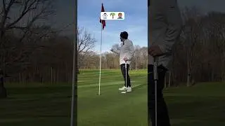 Snowman On The Easiest Par 4 😭 Hard To Watch #golf #golfer #snowman #unlucky #fyp #shorts