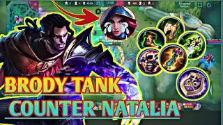 Brody Build Tank | game Play brody?Build Brody Terbaru 2022#mobilelegends