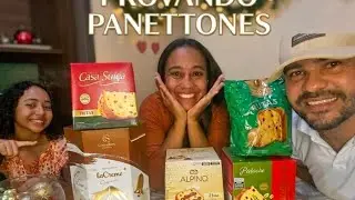 😋🌟PROVANDO PANETTONES ( 🤔QUAL SERA O MELHOR ?) 🌟Vídeo especial🌟