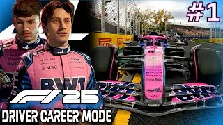 Overtakes for DAYS! Turning a Terrible Quali Into a Mega Race | F1 2025 Career Mode EP1 #AusGP