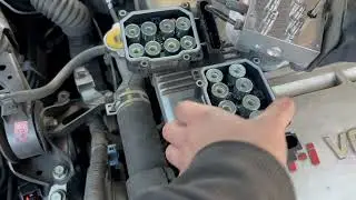 Toyota Camry ABS Module Replace - ABS Light On (No Communication)