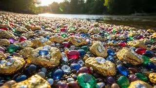 Digging for Real Gold & Precious Stones on this Mysterious Shore