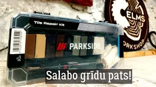 LIDL Remonta komplekts grīdai! / Tev arī noderēs! / Parkside Tile repair kit.