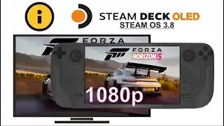 Forza Horizon 5 (Docked 1080p) on Steam Deck OLED with Steam OS 3.8