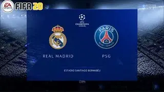 FIFA 20 Real Madrid vs Paris Saint Germain | UCL |  ESPAÑOL LATINO (PS4/XBOX ONE)