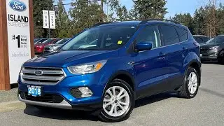 2018 Ford Escape SE + Keyless Entry Keypad, Cargo Mat, AWD Review | Island Ford
