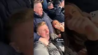 Maidstone Fan falls off Ipswich stand. FA cup 4th Round Action