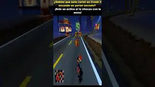 🔥 Nivel SECRETO en Crash 3 al chocar con este cartel 👽