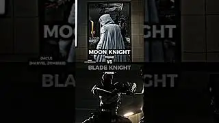 Moon Knight vs Blade Knight #short #shorts #marvel #mcu #marvelzombies #battle