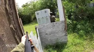Airsoft Gameplay 7/5/20. Korean War Loadout with CYMA Thompson