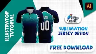 Sports Jersey Design | Adobe Illustrator | Tutorial | Sublimation Printing