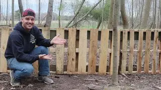 How To Build A Free Pallet Fence