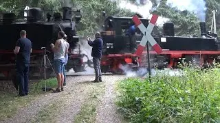 Bahn&uuml;bergang / railroad crossing - Kretscham-Rothensehma (D) - 13.8.2022