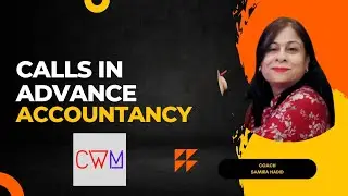 Calls in Advance |Accounting for Share Capital |Class XII |Accountancy Class 12 NCERT |@classWithMe
