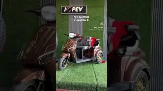 THE SAFEST SCOOTER #pevelectricthreewheel #electricscooter