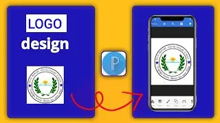 sida loo sameeyo logo quruxbadan|| pixellab Afsomali || logo scool design Afsomali