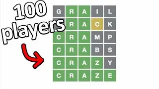 They Made a WORDLE Battle Royale and it's insane.