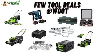 Minor Tool Deals @ Woot.com. Last Day for Greenworks OPE!