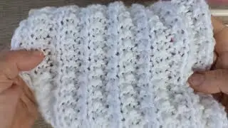Cachecol...tricô...muito fácil... 