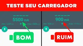 Teste seu carregador com esse aplicativo - Seu celular suporta carregamento turbo?