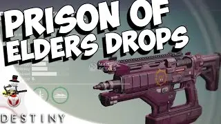 Prison Of Elders Level 32 LOOT DROP REWARDS - New Fusion Rifle Techeun Force