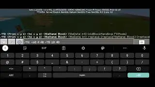 How to build using /fill command in Minecraft Pocket Edition | UmarTheAssassin
