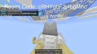REALM CODE MINECRAFT SURVIVAL (ANYONE CAN JOIN)