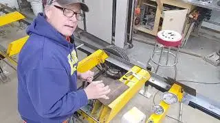 Installing Fabricated Parts for Up Down Power Feed Head Part 4