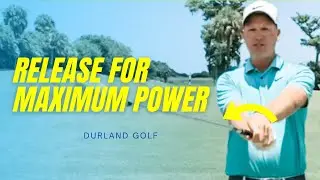 GOLF TIP | How To RELEASE The Golf Club FOR MAXIMUM POWER