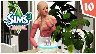 poppy abandons her party after aging up bald | The Sims 3 Sweet and Sour Challenge #10