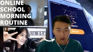Ch 26: I let my little brother voiceover my online school morning routine in quarantine
