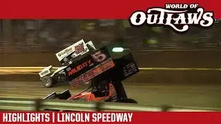 World of Outlaws Craftsman Sprint Cars, Lincoln Speedway, 19 июля 2018 г. | ОСНОВНЫЕ МОМЕНТЫ