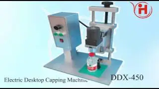 Electric Desktop Capping Machine for round bottle