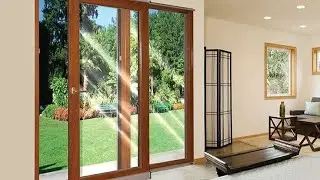 Upvc sliding door at villas project