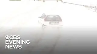 Winter storms sweep across the country