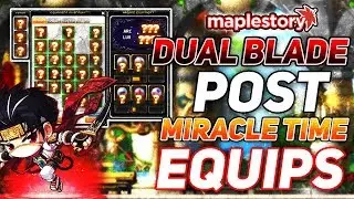 MapleStory: 60k Luk Dual Blade Equipment Video + Damage Test